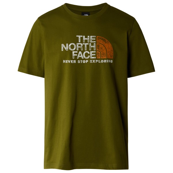 The North Face - S/S Rust 2 Tee - T-Shirt Gr L oliv von The North Face