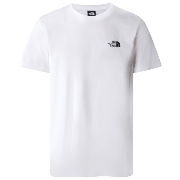 The North Face - S/S Simple Dome Tee - T-Shirt Gr L weiß von The North Face