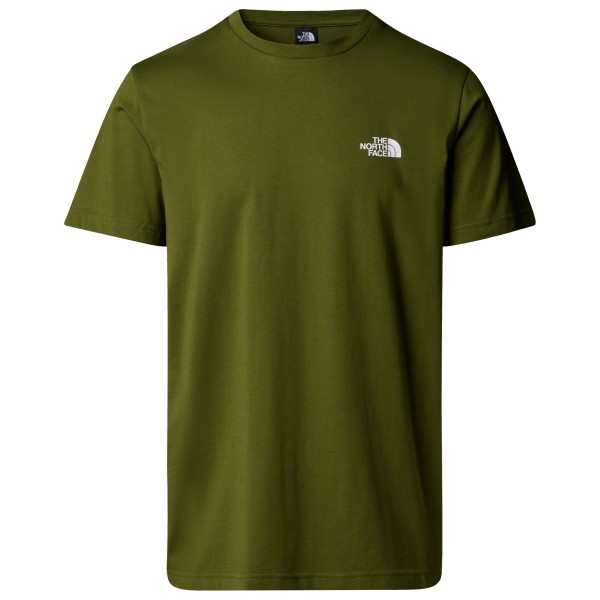 The North Face - S/S Simple Dome Tee - T-Shirt Gr M oliv von The North Face