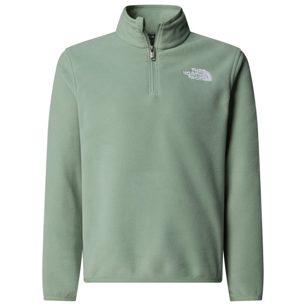 The North Face - Teen's Glacier 1/4 Zip Pullover - Fleecepullover Gr M grün von The North Face