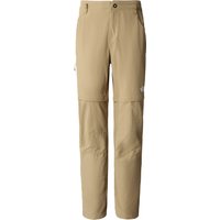 The North Face W Exploration Convertible Pant Damen Zip-Off Trekkinghose beige Gr. 36 von The North Face