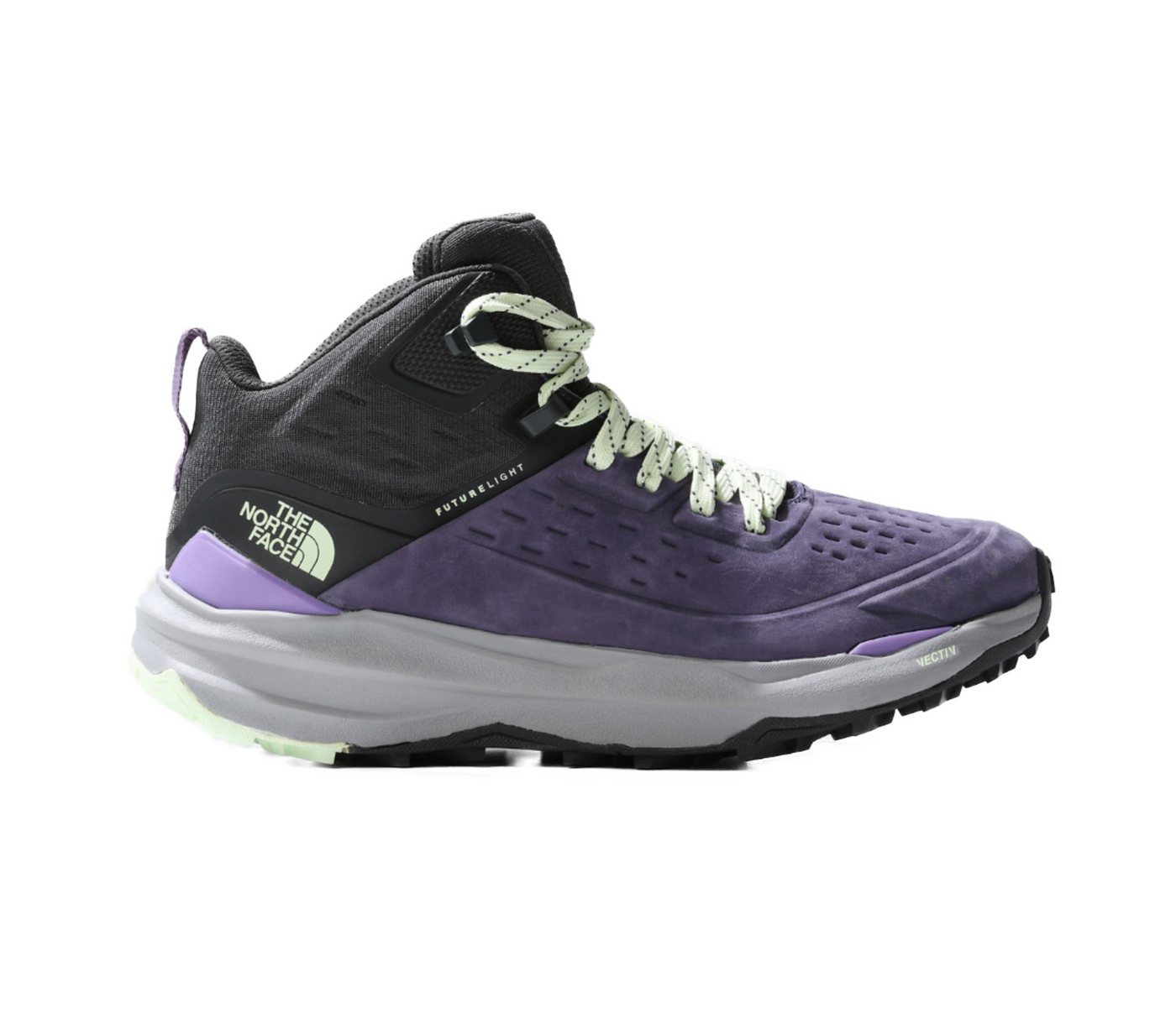 The North Face W VECTIV EXPLORIS 2 MID FUTURE LUNAR SLATE/ASPHALT GREY Wanderschuh von The North Face