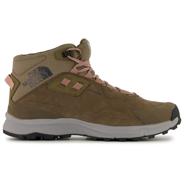 The North Face - Women's Cragstone Leather Mid WP - Wanderschuhe Gr 7 braun von The North Face