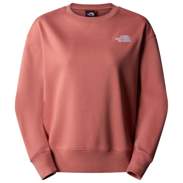 The North Face - Women's Essential Crew - Pullover Gr M rosa/rot von The North Face