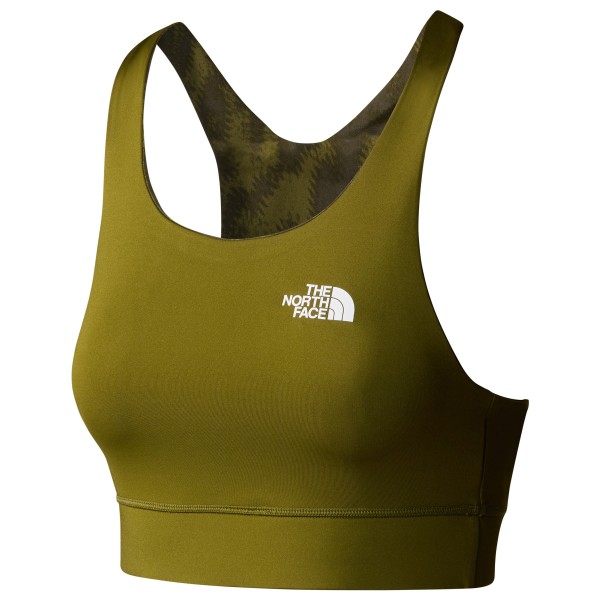 The North Face - Women's Flex Reversible Bra Print - Sport-BH Gr XL oliv von The North Face