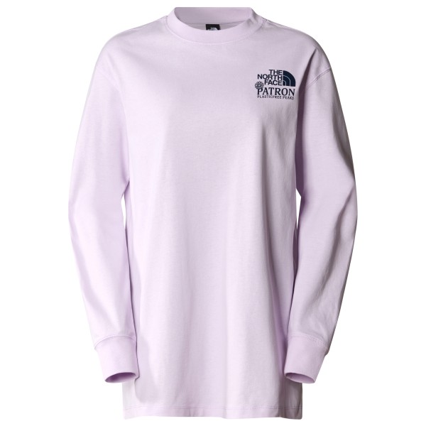The North Face - Women's Nature L/S Tee - Longsleeve Gr L lila von The North Face