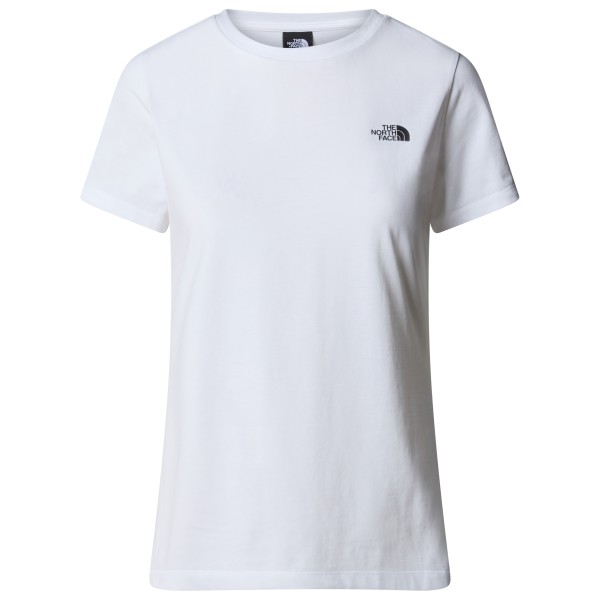 The North Face - Women's S/S Simple Dome Tee - T-Shirt Gr L weiß von The North Face