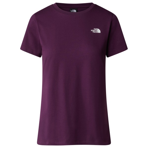 The North Face - Women's S/S Simple Dome Tee - T-Shirt Gr XS lila von The North Face