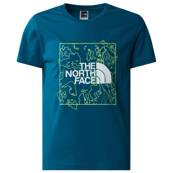 The North Face - Youth's New S/S Graphic Tee - T-Shirt Gr M blau von The North Face