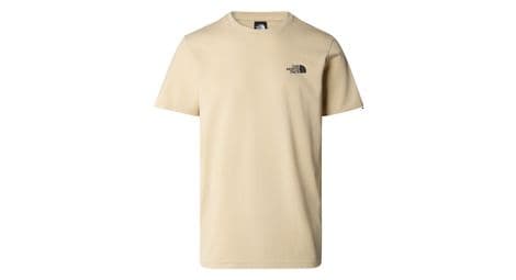 the north face simple dome beige t shirt von The North Face