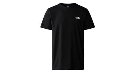 the north face simple dome t shirt schwarz von The North Face