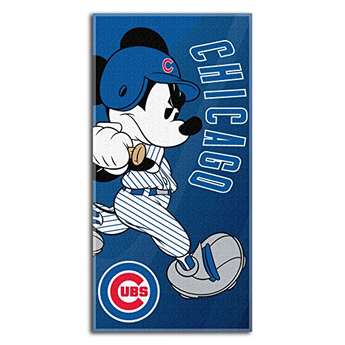 Northwest MLB Chicago Cubs Strandtuch, 76,2 x 152,4 cm, Mickey Mouse von Northwest