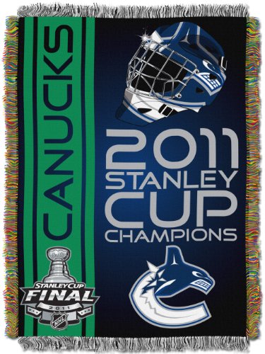 The Northwest Company NHL Vancouver Canucks 2011 Stanley Cup Championship Acryl-Tapisserie von Northwest