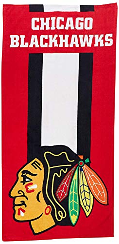 THE NORTHWEST COMPANY NHL Anaheim Ducks-“Zone Read“-Strandtuch, 76 cm x 152 cm., rot, 30" x 60" von Northwest