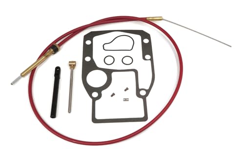 The ROP Shop Schaltzug-Set für 1986–1993 OMC Cobra Sterndrive Motoren, nicht Pre-Alpha Antriebe. von The ROP Shop