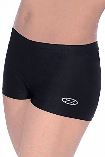 The Zone Matte Lycra Hipster Shorts, Schwarz, Größe 91,4 cm von The Zone