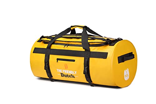 The friendly Dutch® groß 90L Duffel Bag - wasserdichte Sporttasche Duffel Bag für Herren. Sie können diesen Seesack als Reisetasche oder Rucksack nutzen. von The friendly Dutch