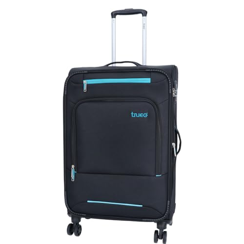 TheTrueC 4-Rad Trolley 69cm Black-Blue Palma Black von TheTrueC