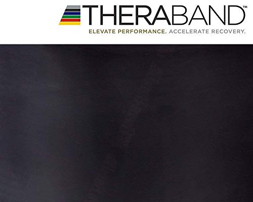 'Thera-Band In Tasche mit Reißverschluss (2,5 m), New, Schwarz , 2.0 m von Theraband
