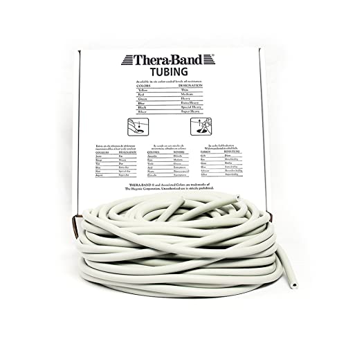 Thera-Band Tubing 30,50 m, super stark/Silber Thera-Band Tubing 30,50 m, super stark/Silber von Thera-Band
