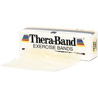 Theraband Übungsband 2,5 m (Farbe (Stärke): Beige (Extra Dünn)) von Thera-Band