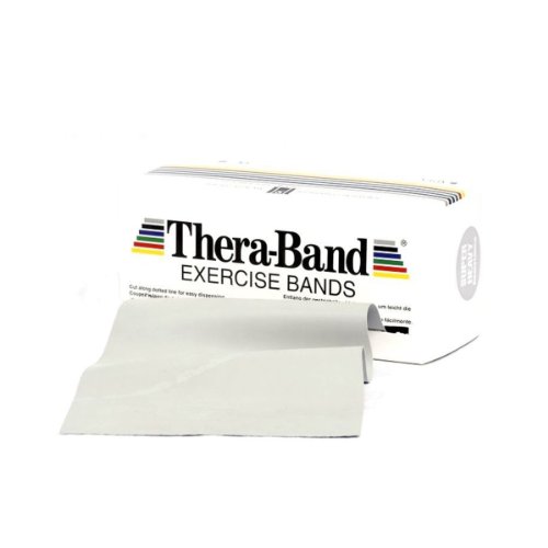 Thera-Band Übungsband,silber(super stark/silber),5.50 m von Theraband