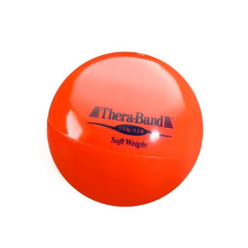 Thera-Band Gewichtsball Thera-Band Soft Weight, rot - 1,5 kg, Durchmesser 11,0 cm von Theraband