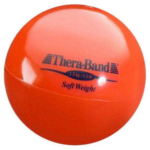 Theraband Soft Weight Medicine Ball 1.5kg Rot 1.5 kg von Theraband