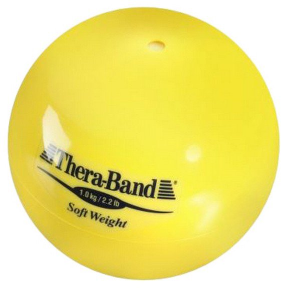 Theraband Soft Weight Medicine Ball 1kg Gelb 1 kg von Theraband