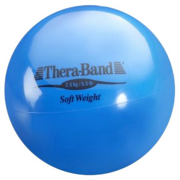 Theraband Soft Weight Medicine Ball 2.5kg Blau 2.5 kg von Theraband