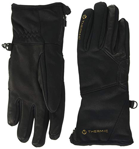 Therm-ic Damen Ski Light Gloves Women Black, L von Therm-ic