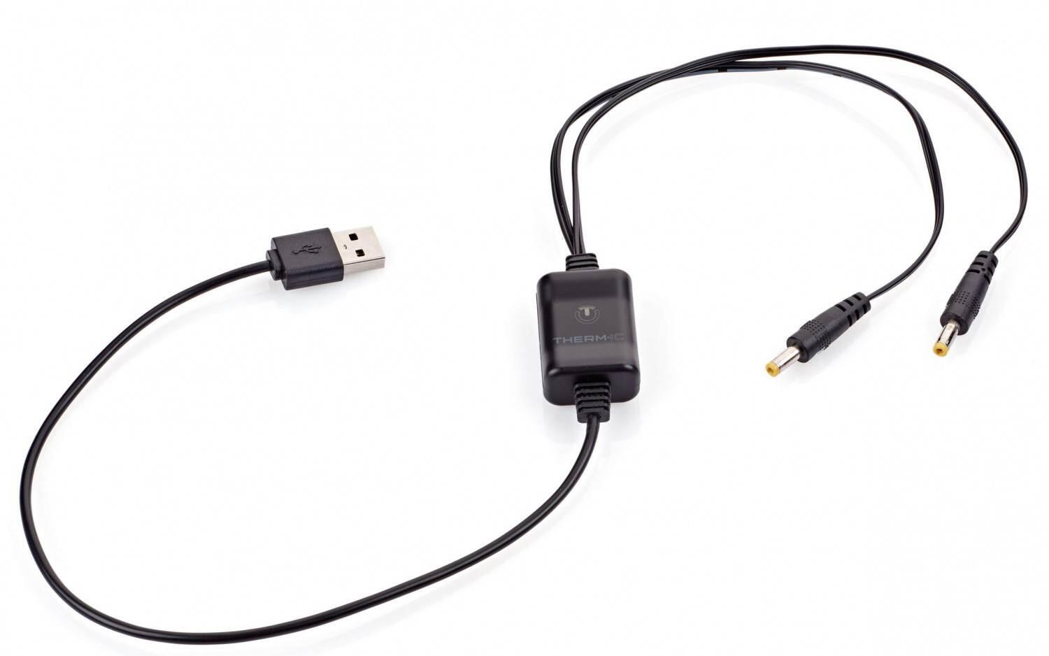 Therm-ic einzelnes Zubehör (schwarz, für Heizsohlen, 1x Ladekabel USB Charging cable für C-Pack Akkus) von Therm-ic