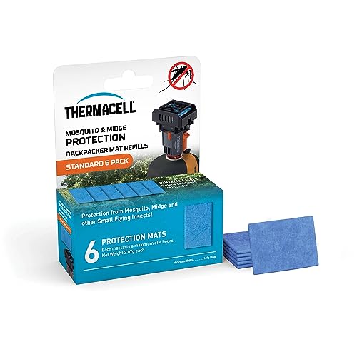 Thermacell Backpacker Mückenschutz Nachfüllmatten, Blau, EinheitsgröÃŸe von Thermacell
