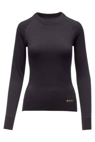 Thermowave 2in1 Thermounterwäsche Damen Shirt Langarm Zweilagige - Thermo Unterwäsche Frauen Feuchtigkeitstransportierende Langes Arbeitskleidung - Superwarme, Schnell Trocknende von Thermowave