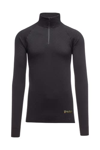 Thermowave 2in1 Thermounterwäsche Herren Turtle Neck ½ Zip - Thermo Unterwäsche Männer Feuchtigkeitstransportierende Langes Shirt Arbeitskleidung - Superwarme, Schnell trocknende, XL von Thermowave