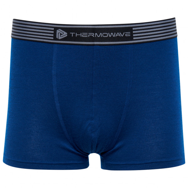 Thermowave - Merino Life Trunks - Merinounterwäsche Gr M blau von Thermowave