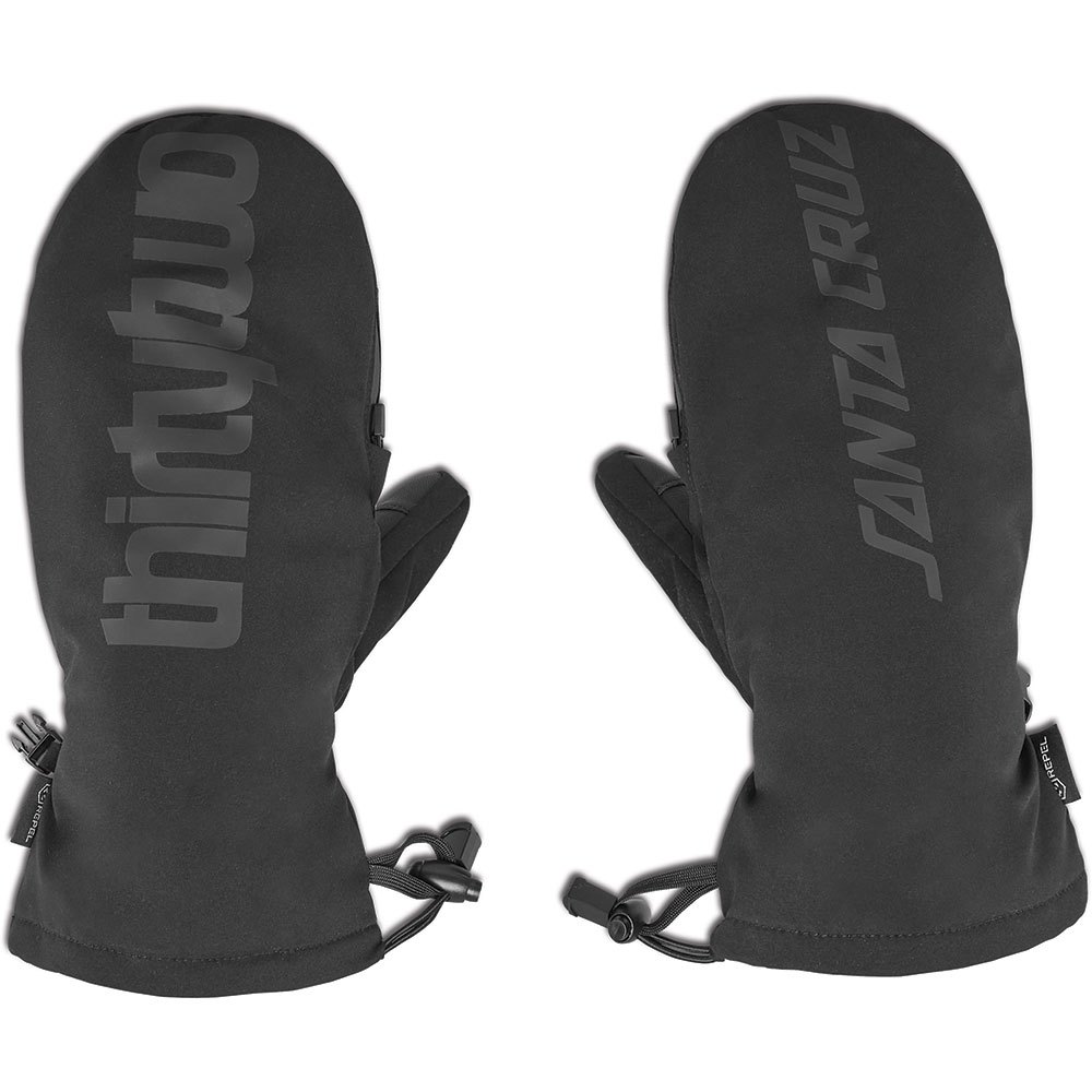 Thirtytwo Santa Cruz Corp Mittens Schwarz L-XL Mann von Thirtytwo