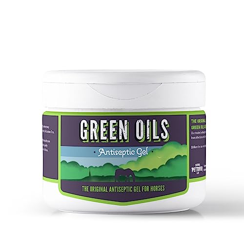 Pettifer Green Oil Gel (400 g) schützt Ihr Pferd vor Infektionen, Schnitten und Abschürfungen. von Thomas Pettifer