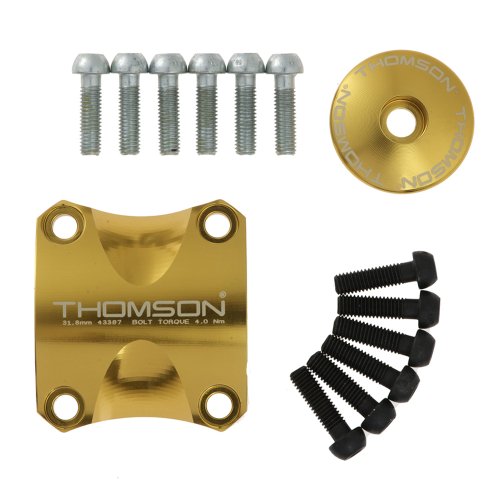 Thomson Bike Products inc Ersatzteil Lenkerklemmung Kit, schwarz, 10 x 3.1 x 3.1 cm von Thomson
