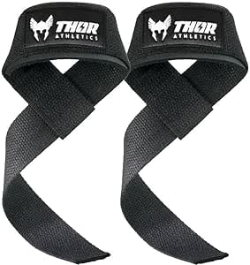 Thor Athletics Zughilfen Fitness, Gewichthebergurte, für Kraftraining, Powerlifting, Kreuzheben, von Thor Athletics