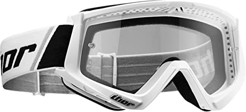 Thor Crossbrille Combat weiss schwarz Motocrossbrille Endurobrille MX-Brille - Enduro Brille Offroad Goggle von Thor