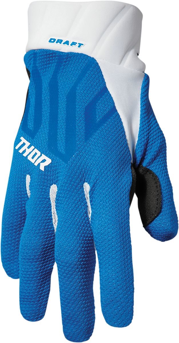 Thor Handschuhe Draft Blue/White Xs von Thor
