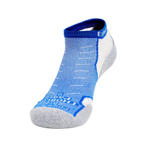 Thorlo Unisex Experia No Show Socken, Königsblau, M EU von Thorlos