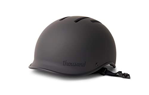 Thousand Fahrradhelm für Erwachsene – Heritage 2.0 Collection - Stealth Black Medium von Thousand