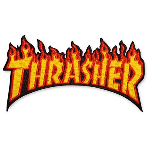 THRASHER Patch Flame von Thrasher