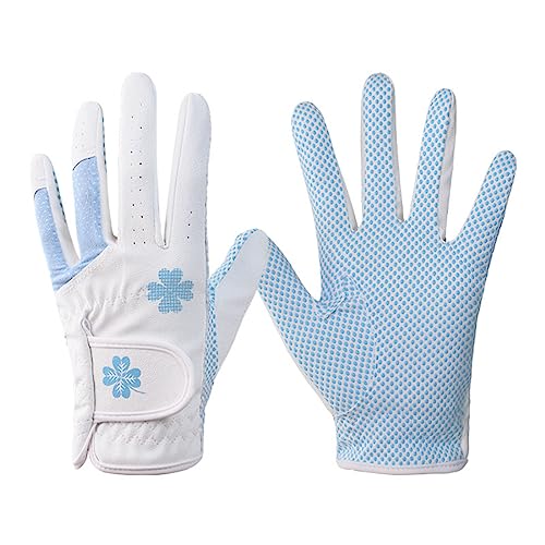 ThreeH Golf Handschuh Frauen Durable Linke Hand Rechts All Weather Grip Golfer Handschuhe Non Slip Flexible Golfing von ThreeH