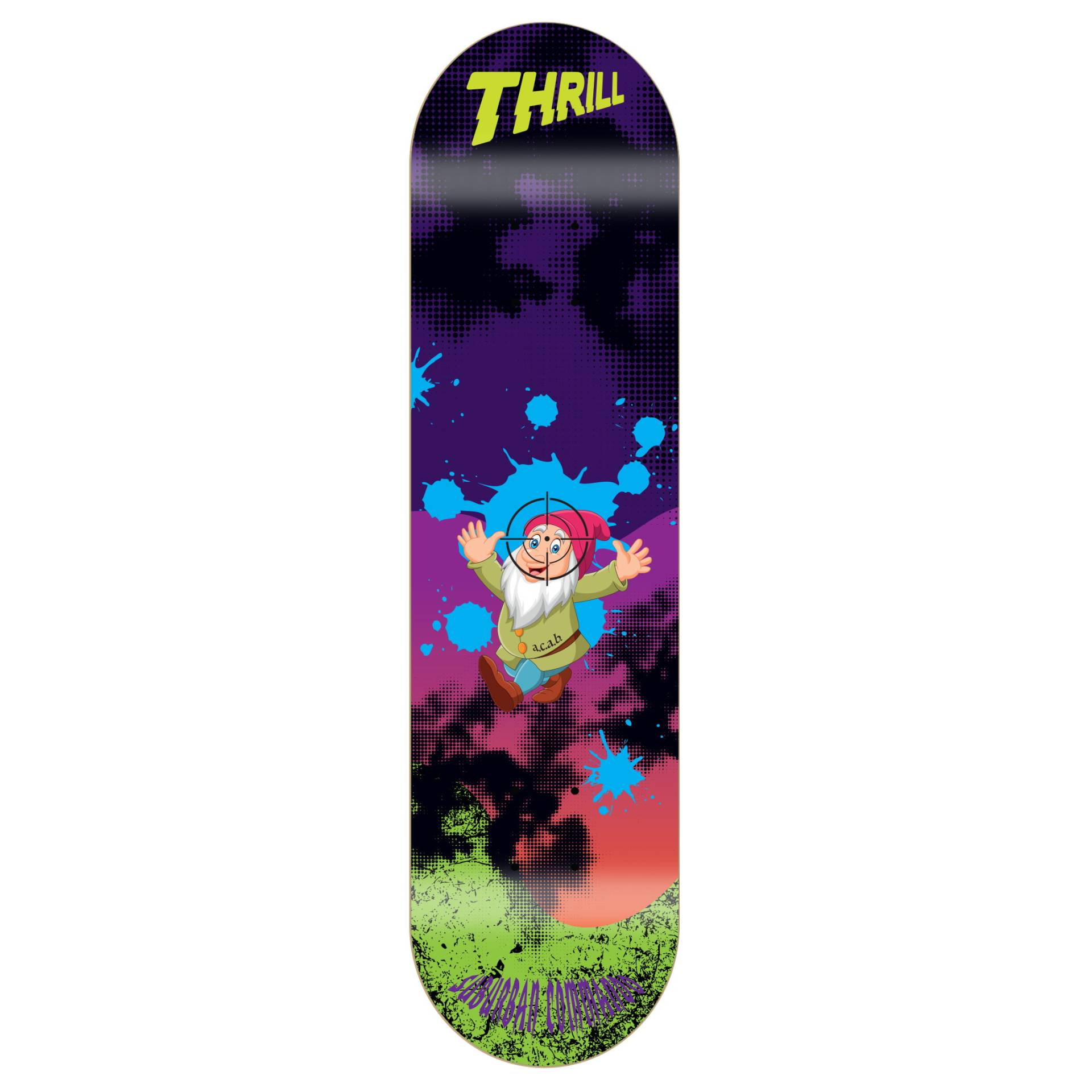 Thrill Skateboard Deck Suburban Commando von Thrill Skateboards