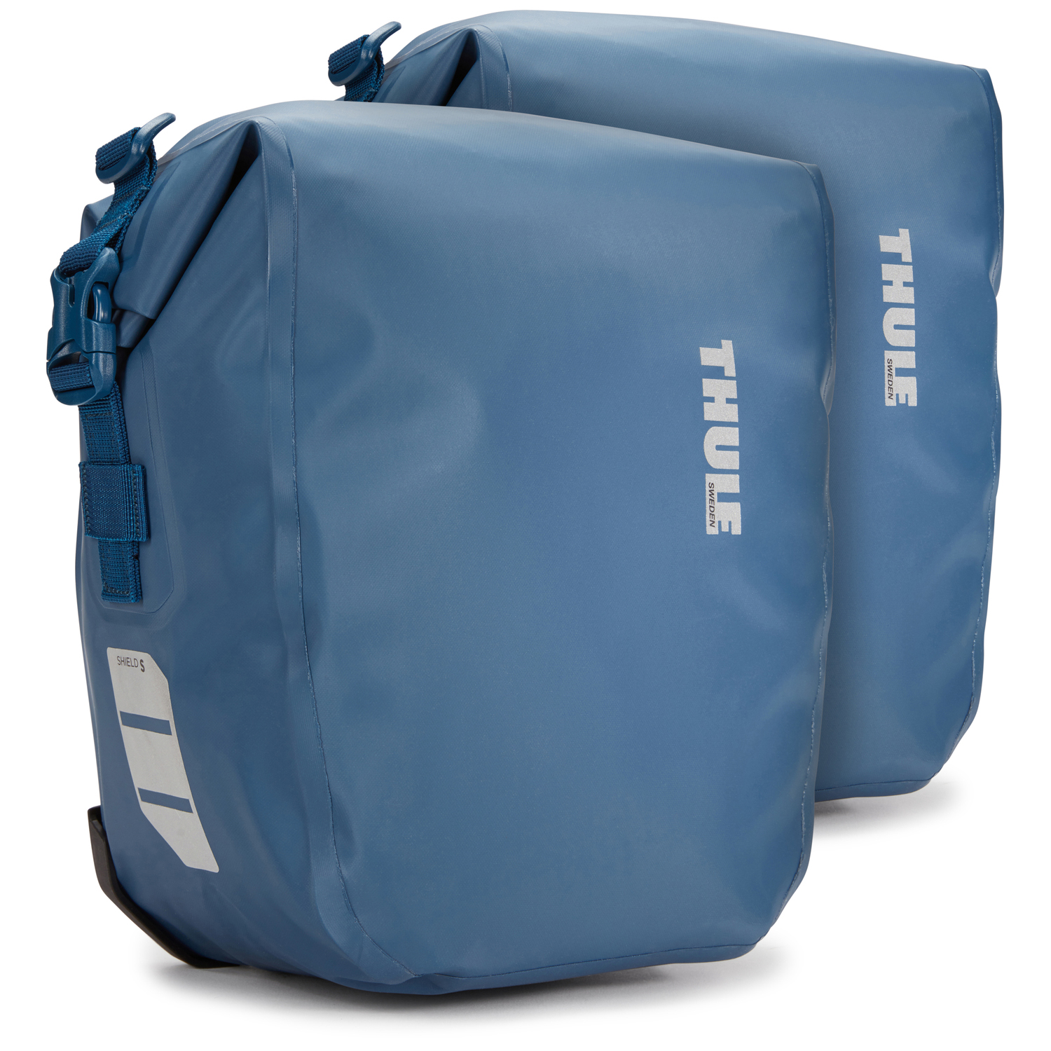 1 Paar Thule Shield Pannier 13L Fahrradtaschen Packtaschen wasserdicht blau von Thule