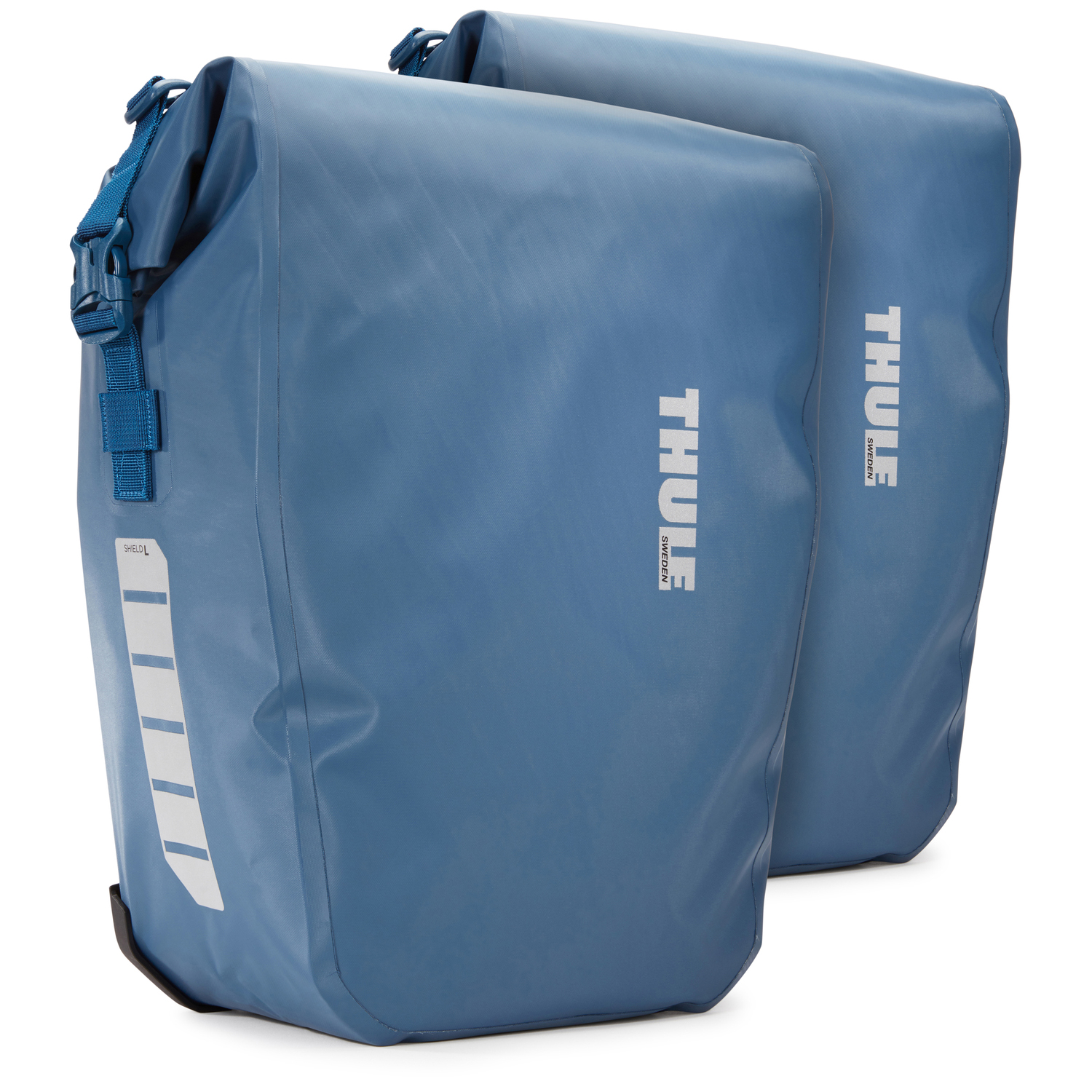 1 Paar Thule Shield Pannier 25L Fahrradtaschen Packtaschen wasserdicht blau von Thule