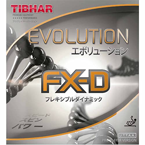 Tibhar Belag Evolution FX-D, rot, 2,2 mm von Tibhar